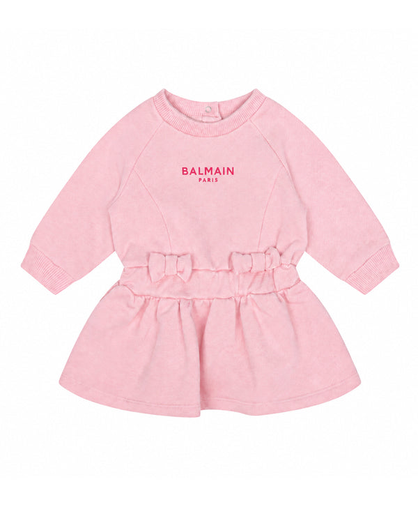 balmain kids two-tone a-line dress Two-tone A-line dress - Child