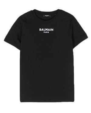 
  
    Balmain
  
 Boys Black T-Shirt
