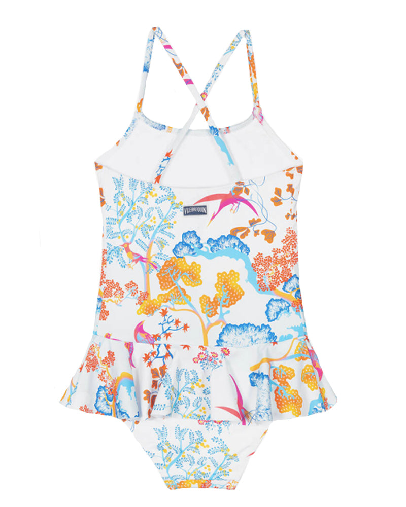 Girls Sea Life Multi/Print Swimsuit