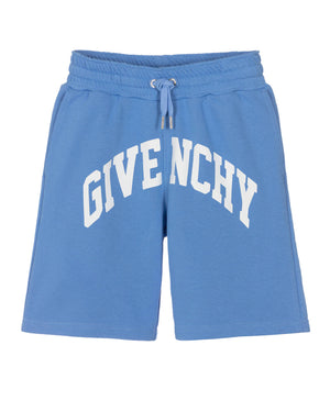 
  
    Givenchy
  
 Boys Blue Varsity Shorts