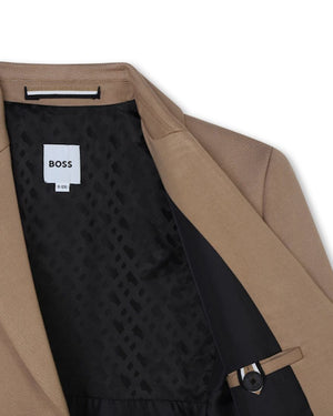 
  
    Boss
  
 Boys Beige Viscose Suit