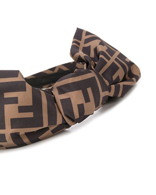 中古】フェンディ FENDI カチューシャ キッズFFロゴ