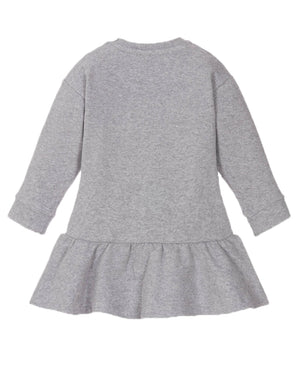 
  
    Moschino
  
 Baby Girls Grey Sweater Dress