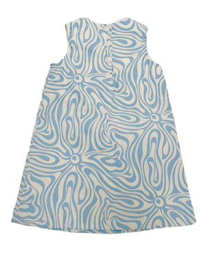 
  
    Emilio
  
    Pucci
  
 Girls Blue Printed Sleeveless Dress