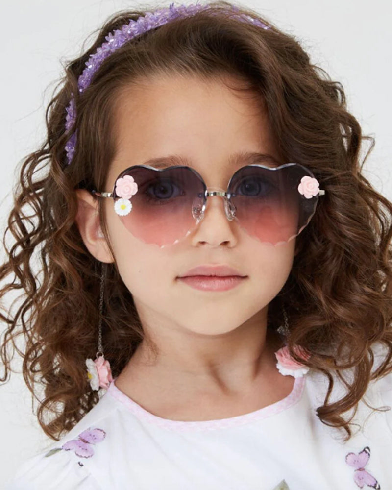Girls Purple Sunglasses