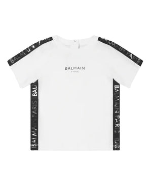 
  
    Balmain
  
 Baby White T-Shirt