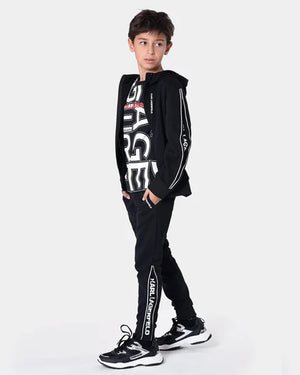 
  
    Karl
  
    Lagerfeld
  
    Kids
  
 Boys Black Track Pants