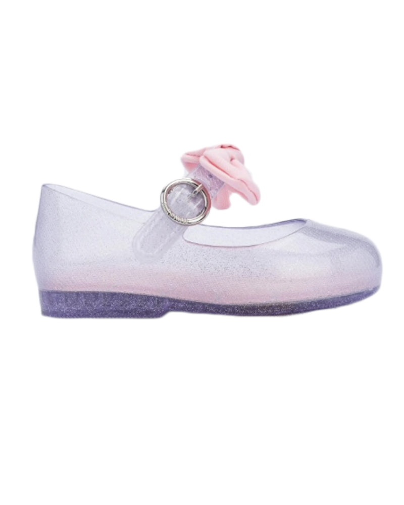 Silver Sweet Love Princess Bow Shoes