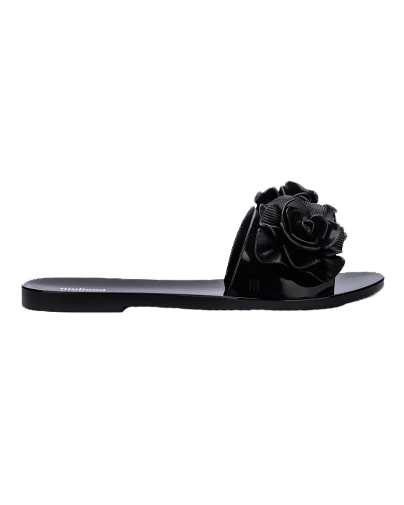 Girls Black Garden Sandals