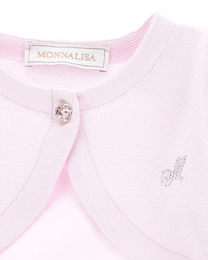 
  
    Monnalisa
  
 Baby Girls Pink Cardigan