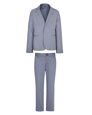 
  
    Emporio
  
    Armani
  
 Boys Grey Cotton Suit