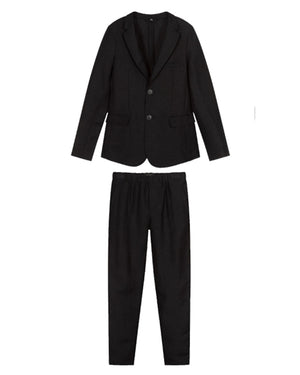 
  
    Emporio
  
    Armani
  
 Boys Navy Linen Suit