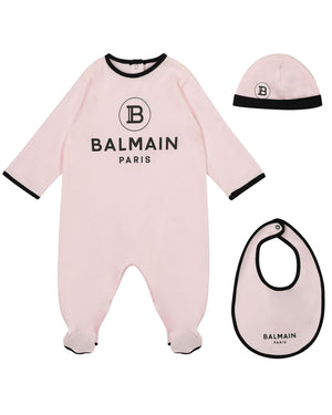 
  
    Balmain
  
 Baby Girls Pink Gift Set