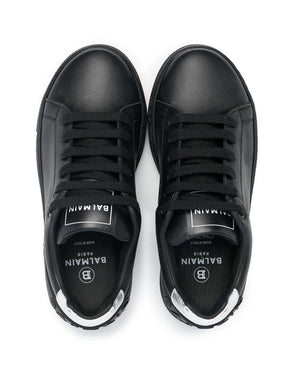 
  
    Balmain
  
 Black Sneakers
