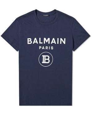 
  
    Balmain
  
 Blue T-Shirt