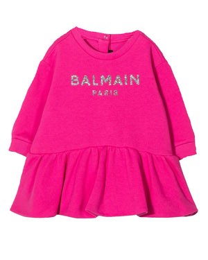 
  
    Balmain
  
 Baby Girls Fuchsia Dress