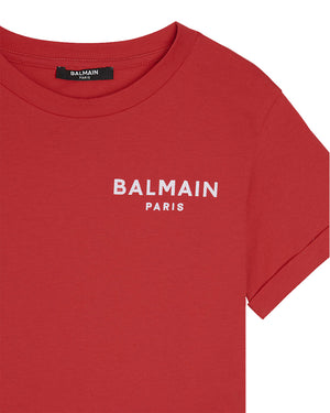 
  
    Balmain
  
 Red T-Shirt