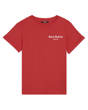 
  
    Balmain
  
 Red T-Shirt