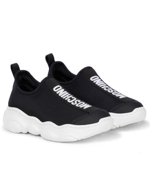 
  
    Moschino
  
 Black Sock Sneakers