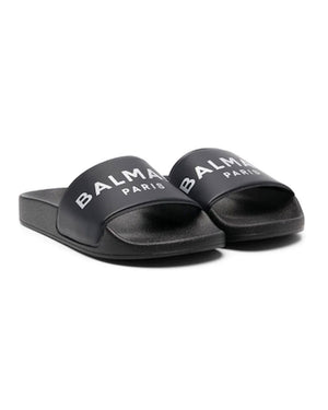 
  
    Balmain
  
 Black Slides