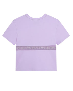 
  
    Givenchy
  
 Girls Purple T-Shirt