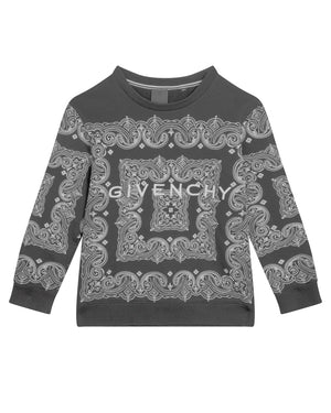 
  
    Givenchy
  
 Boys Black Sweatshirt