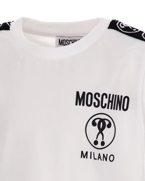 
  
    Moschino
  
 Boys White T-Shirt
