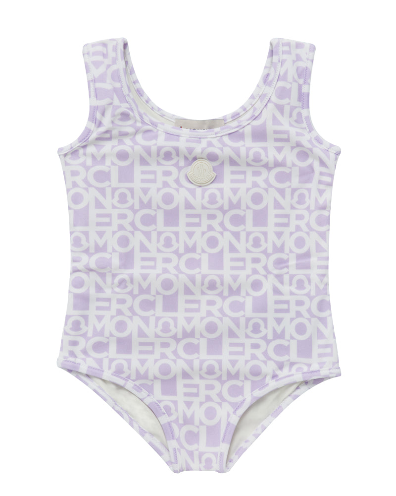 Baby Girls Purple Swimsuit