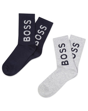 
  
    Boss
  
 Boys Navy Sock Set
