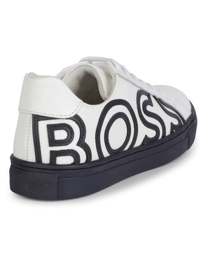 
  
    Boss
  
 Boys White Sneakers