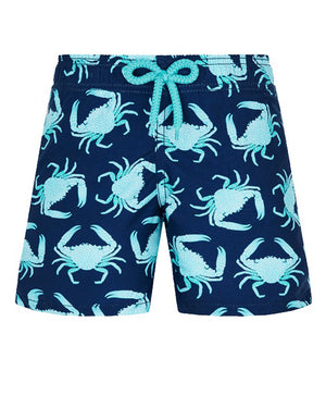 
  
    Vilebrequin
  
 Boys Navy Only Crabs Swim Shorts