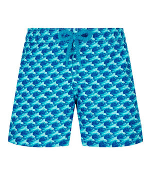 
  
    Vilebrequin
  
 Boys Blue Micro-waves Swim Shorts