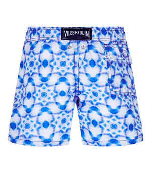 
  
    Vilebrequin
  
 Boys Blue Ikat Medusa Swim Shorts