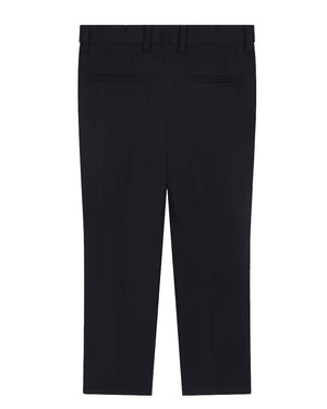 
  
    Dolce
  
    &
  
    Gabbana
  
 Boys Navy Linen Suit