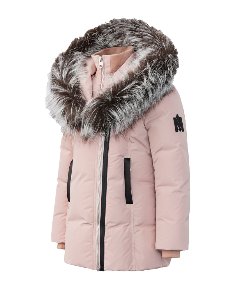 Girls Pink Leelee Coat