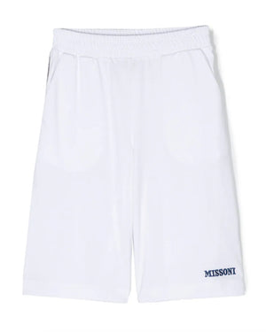 
  
    Missoni
  
 Boys White Shorts