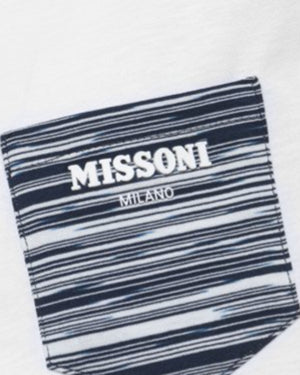 
  
    Missoni
  
 Boys White T-Shirt