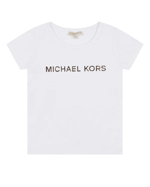 
  
    Michael
  
    Kors
  
 Girls White T-Shirt