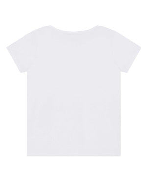 
  
    Michael
  
    Kors
  
 Girls White T-Shirt