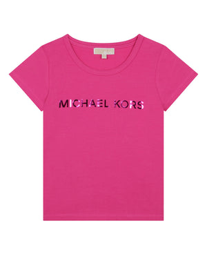 
  
    Michael
  
    Kors
  
 Girls Fuchsia T-Shirt