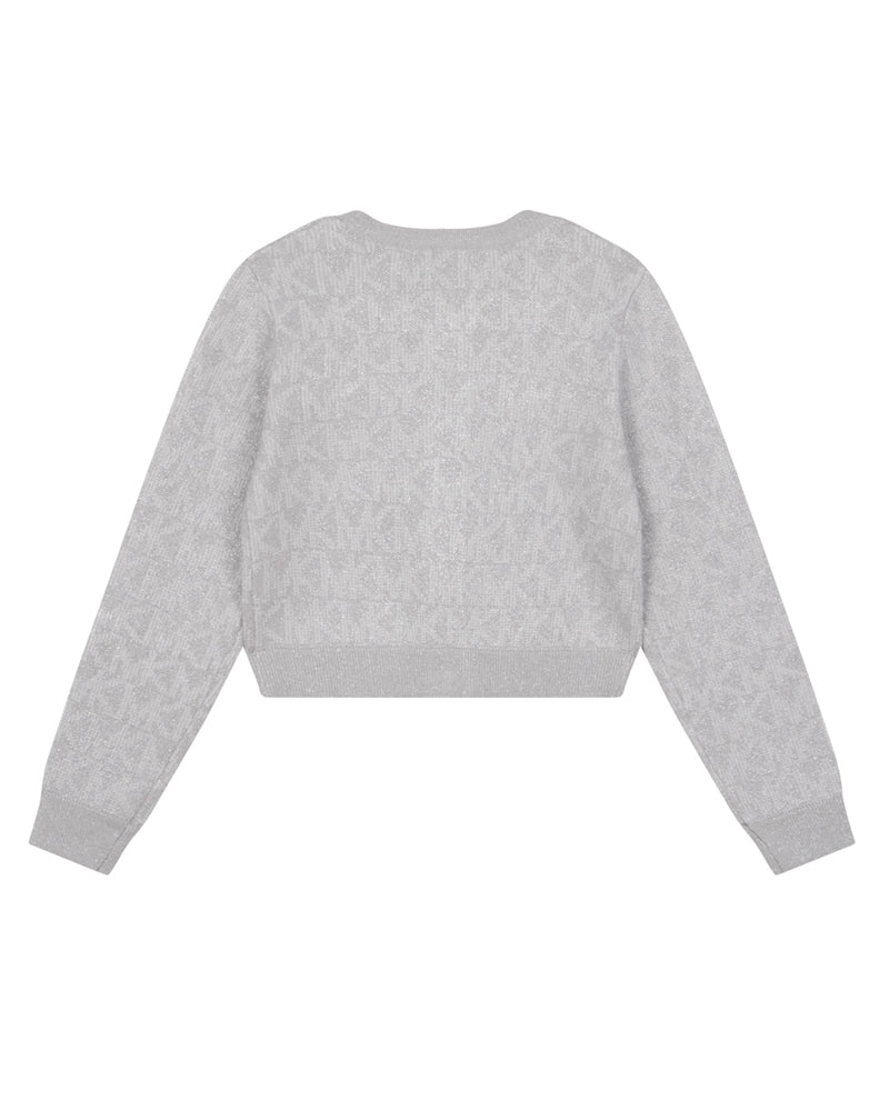 Girls Silver Sweater