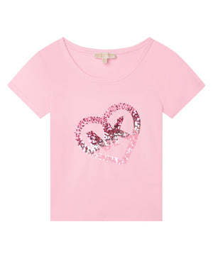 
  
    Michael
  
    Kors
  
 Girls Pink T-Shirt