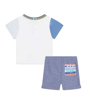 
  
    Marc
  
    Jacobs
  
 Baby Boys White Outfit Set