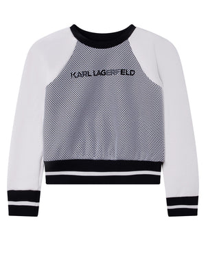 
  
    Karl
  
    Lagerfeld
  
    Kids
  
 Girls Beige Sweatshirt