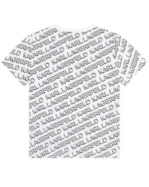 
  
    Karl
  
    Lagerfeld
  
    Kids
  
 Boys White T-Shirt