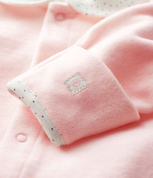 
  
    Petit
  
    Bateau
  
 Baby Girls Pink Onesie