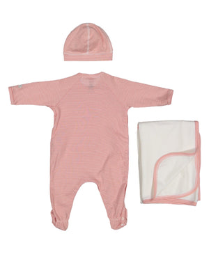 
  
    Petit
  
    Bateau
  
 Baby Girls Pink Gift Set