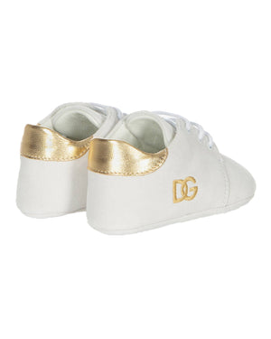 
  
    Dolce
  
    &
  
    Gabbana
  
 Baby White Sneakers