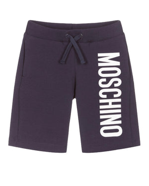 
  
    Moschino
  
 Boys Navy Shorts