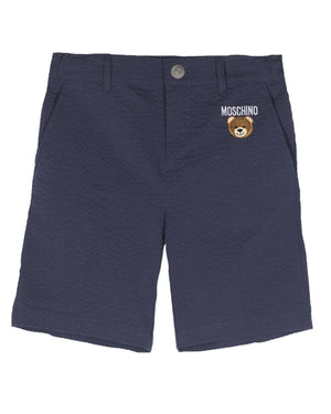
  
    Moschino
  
 Boys Navy Shorts